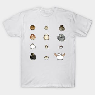 Chubby Owls T-Shirt